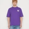 YOURTURN Nostalgia Future Tee Unisex - T-Shirt Print - Purple