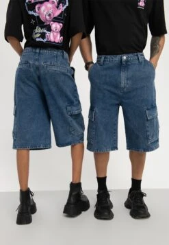 YOURTURN Unisex - Jeansshort - Blue Denim