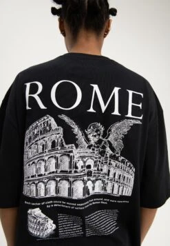YOURTURN Rome Tee Unisex - T-Shirt Print - Black 7 YOURTURN Rome Tee Unisex - T-Shirt Print - Black -YOURTURN Verkoopwinkel 08118908e58b4a0da085e870dddd4421
