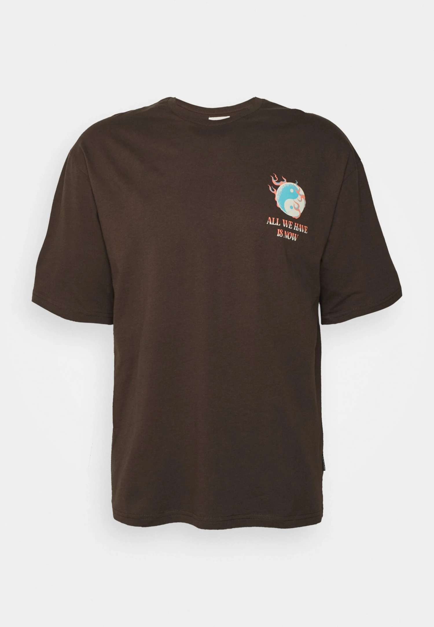 YOURTURN Graphic Tee Unisex - T-Shirt Print - Brown 1 YOURTURN Graphic Tee Unisex - T-Shirt Print - Brown