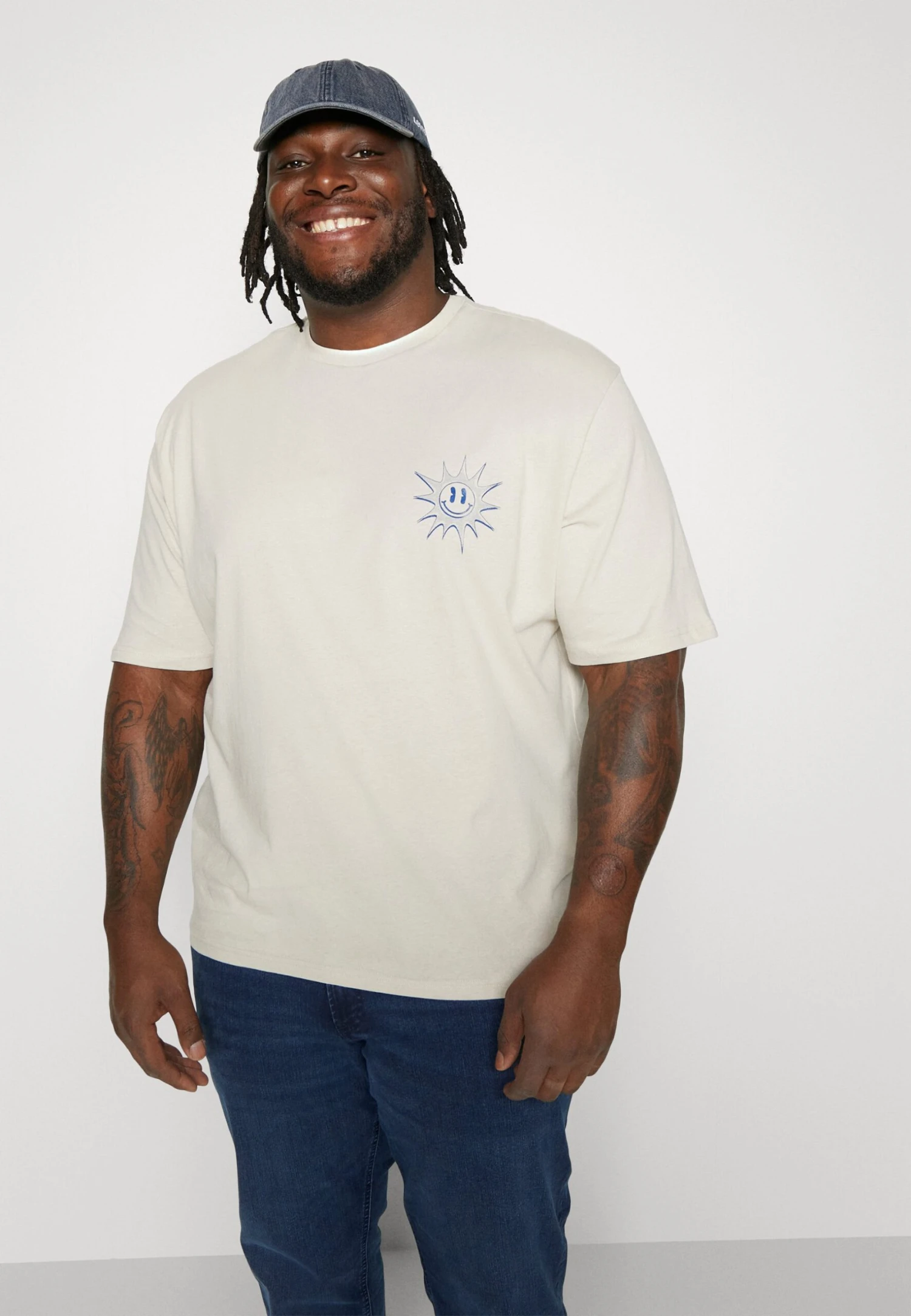 YOURTURN T-Shirt Print - Beige 4 YOURTURN T-Shirt Print - Beige - Afbeelding 4