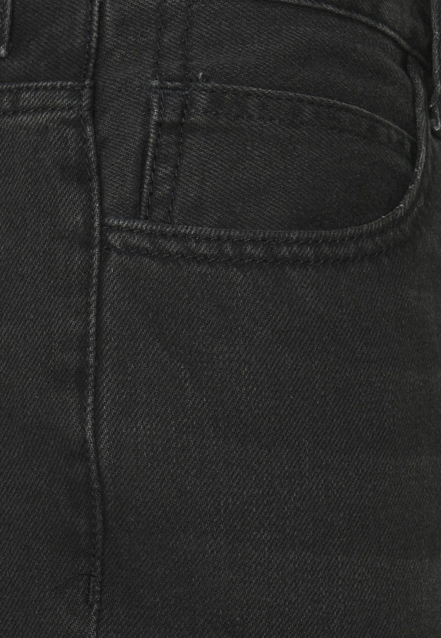 YOURTURN Unisex - Relaxed Fit Jeans - Black Denim 3 YOURTURN Unisex - Relaxed Fit Jeans - Black Denim - Afbeelding 3