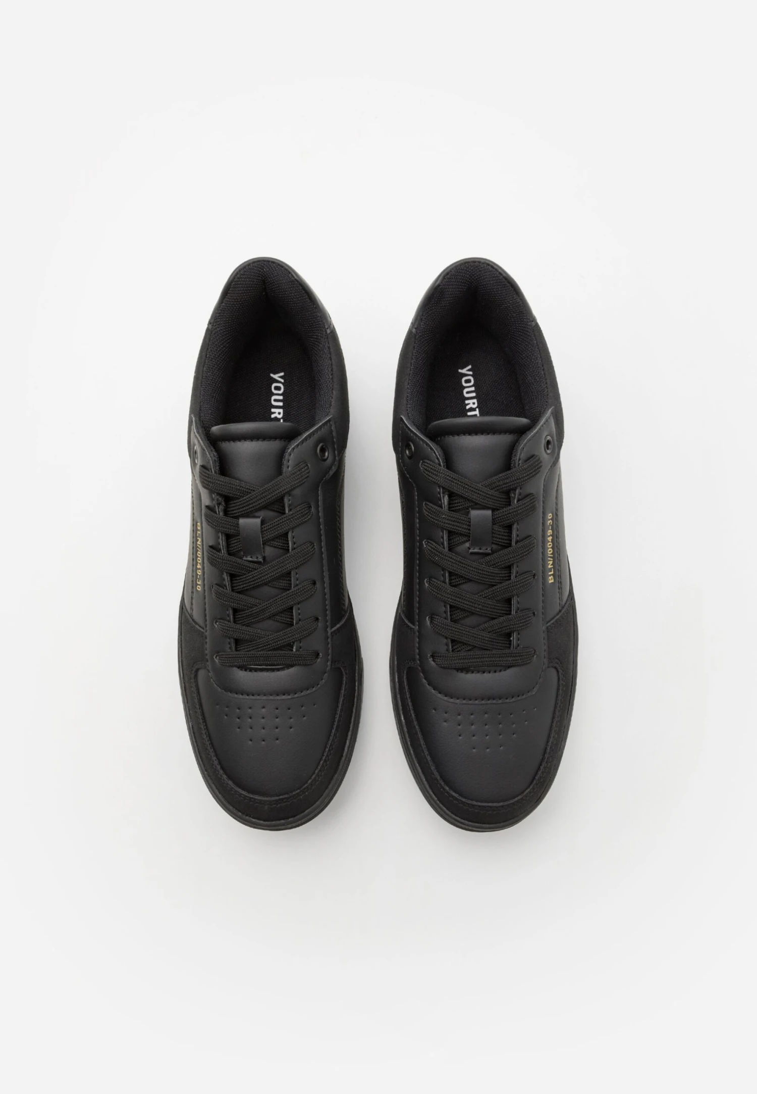 YOURTURN Unisex - Sneakers Laag - Black 4 YOURTURN Unisex - Sneakers Laag - Black - Afbeelding 4