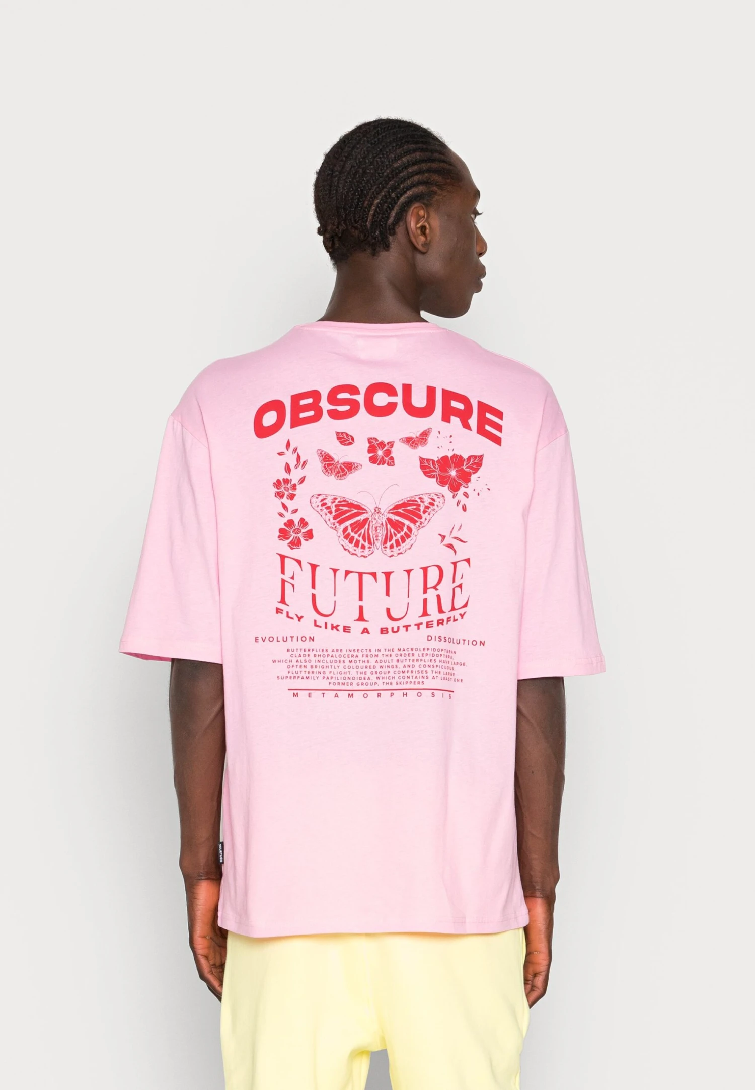 YOURTURN Nostalgia Future Tee Unisex - T-Shirt Print - Pink 1 YOURTURN Nostalgia Future Tee Unisex - T-Shirt Print - Pink