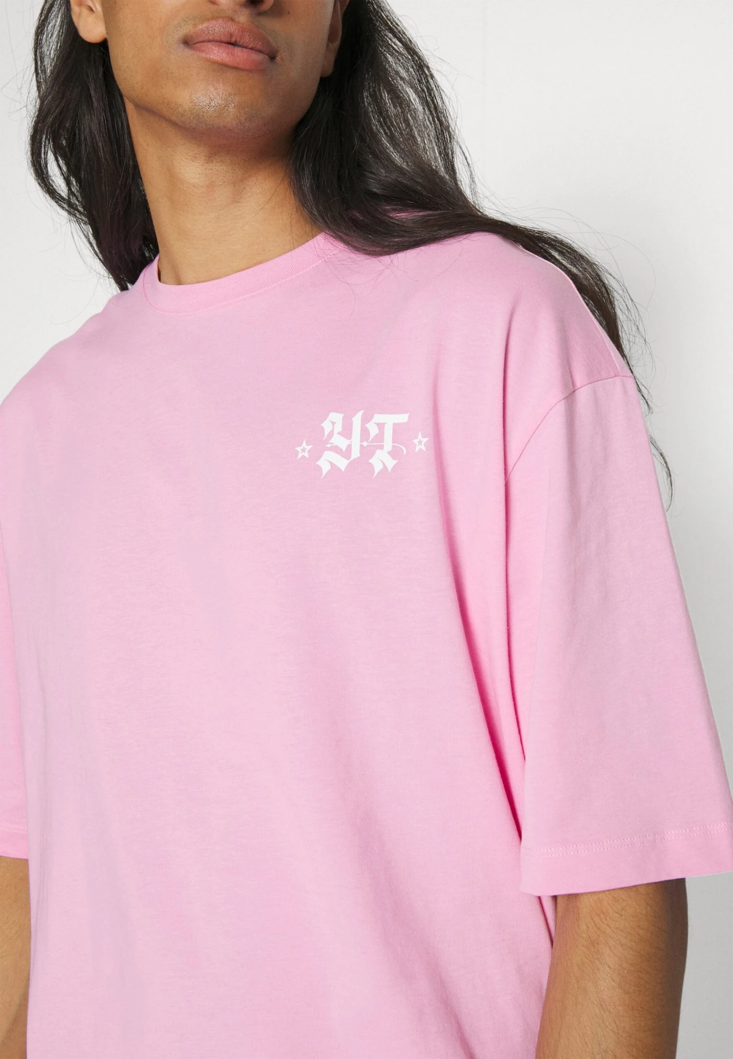 YOURTURN Unisex - T-Shirt Print - Pink 7 YOURTURN Unisex - T-Shirt Print - Pink - Afbeelding 7