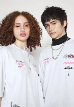 YOURTURN Unisex - T-Shirt Print - White 9 YOURTURN Unisex - T-Shirt Print - White -YOURTURN Verkoopwinkel 23737f21e2cc4634a64af3dbba5b24b1