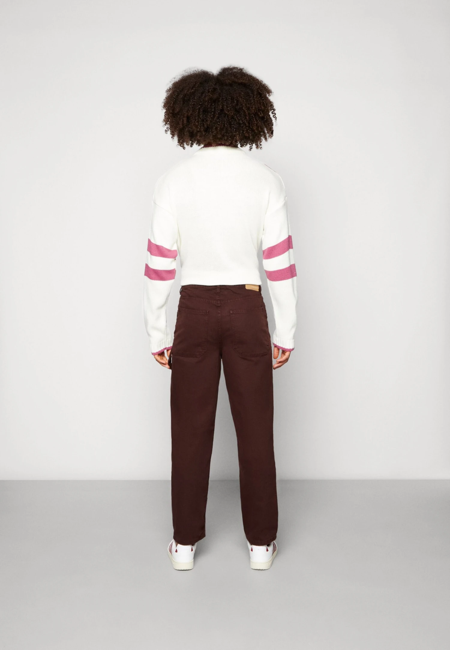 YOURTURN Workwear Unisex - Relaxed Fit Jeans - Brown 3 YOURTURN Workwear Unisex - Relaxed Fit Jeans - Brown - Afbeelding 3