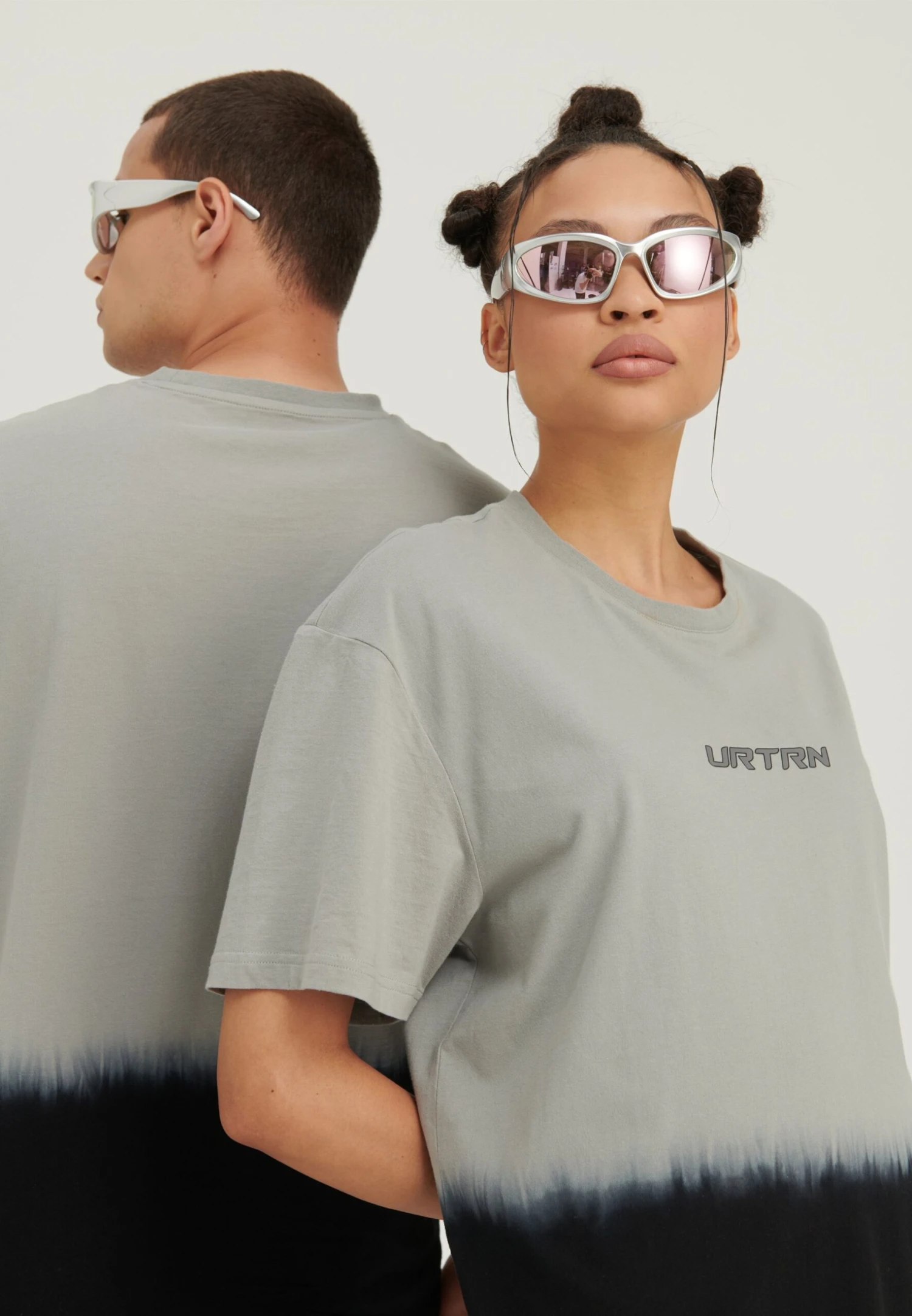 YOURTURN Unisex - T-Shirt Print - Grey 1 YOURTURN Unisex - T-Shirt Print - Grey