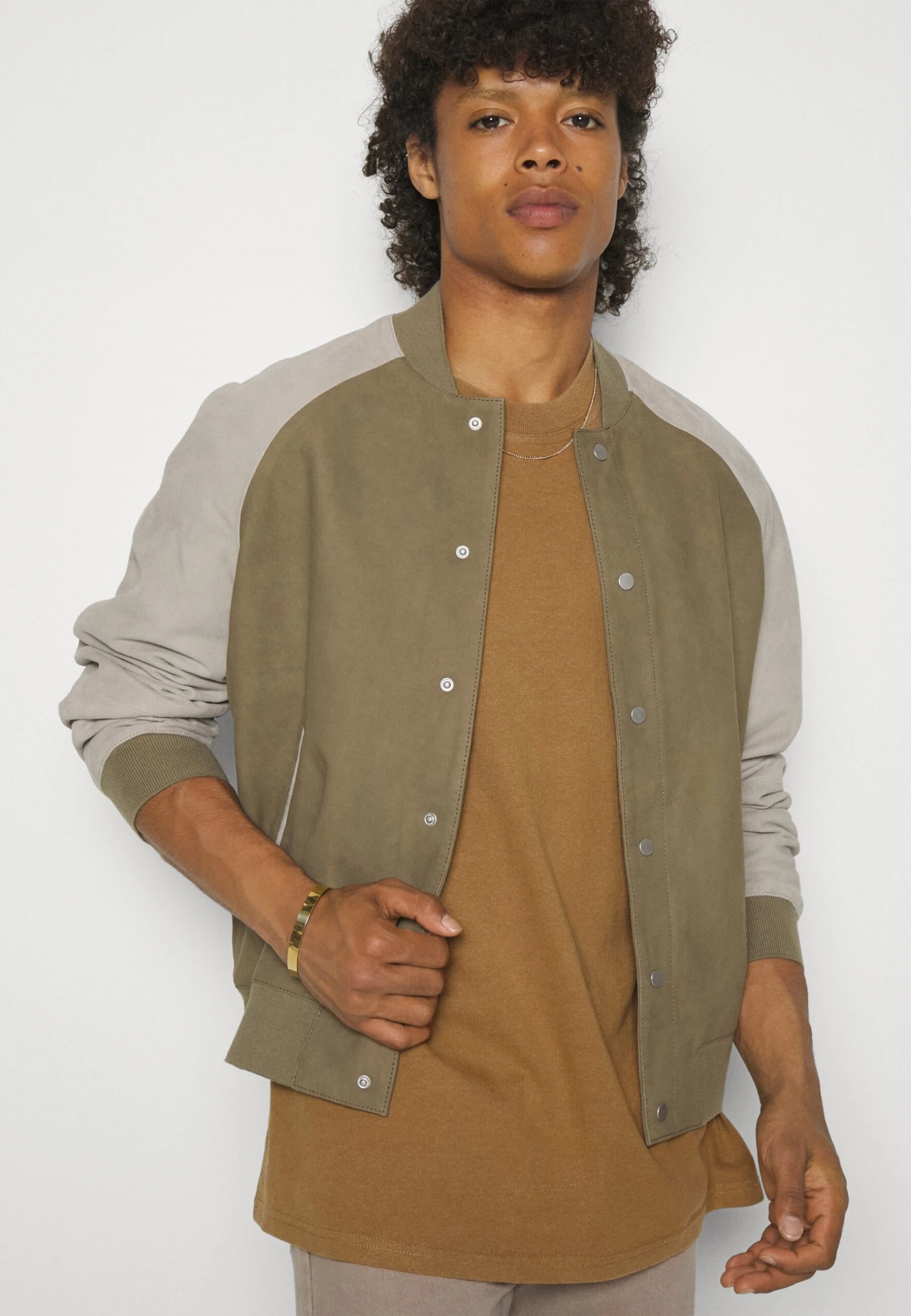 YOURTURN Unisex - T-Shirt Basic - Beige 4 YOURTURN Unisex - T-Shirt Basic - Beige - Afbeelding 4