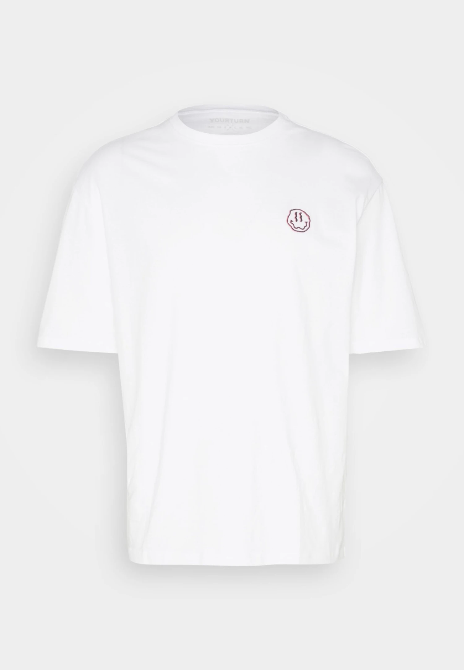 YOURTURN Unisex - T-Shirt Basic - White 5 YOURTURN Unisex - T-Shirt Basic - White - Afbeelding 5