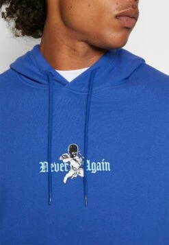 YOURTURN Never Again Hoodie Unisex - Hoodie - Dark Blue -YOURTURN Verkoopwinkel 2d8a85854f2e4b19af2448f09bac9708