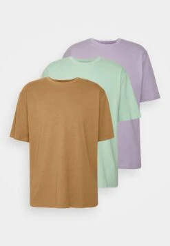 YOURTURN 3Pack Unisex - T-Shirt Basic - Light Green/Lilac/Light Brown 14 YOURTURN 3Pack Unisex - T-Shirt Basic - Light Green/Lilac/Light Brown -YOURTURN Verkoopwinkel 2ed8114ce3474a2bb4c76e33887aa7fd