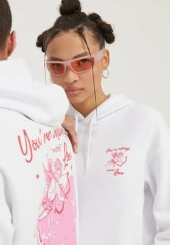 YOURTURN Heart Back Print Relaxed Hoodie Unisex - Hoodie - White 9 YOURTURN Heart Back Print Relaxed Hoodie Unisex - Hoodie - White -YOURTURN Verkoopwinkel 2f28041d88624843b87a97958255bb0a