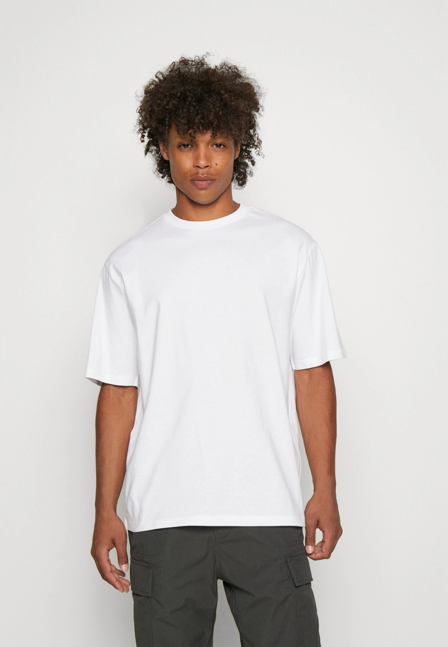 YOURTURN 3Pack Unisex - T-Shirt Basic - White/Dark Grey /Dark Brown 3 YOURTURN 3Pack Unisex - T-Shirt Basic - White/Dark Grey /Dark Brown - Afbeelding 3