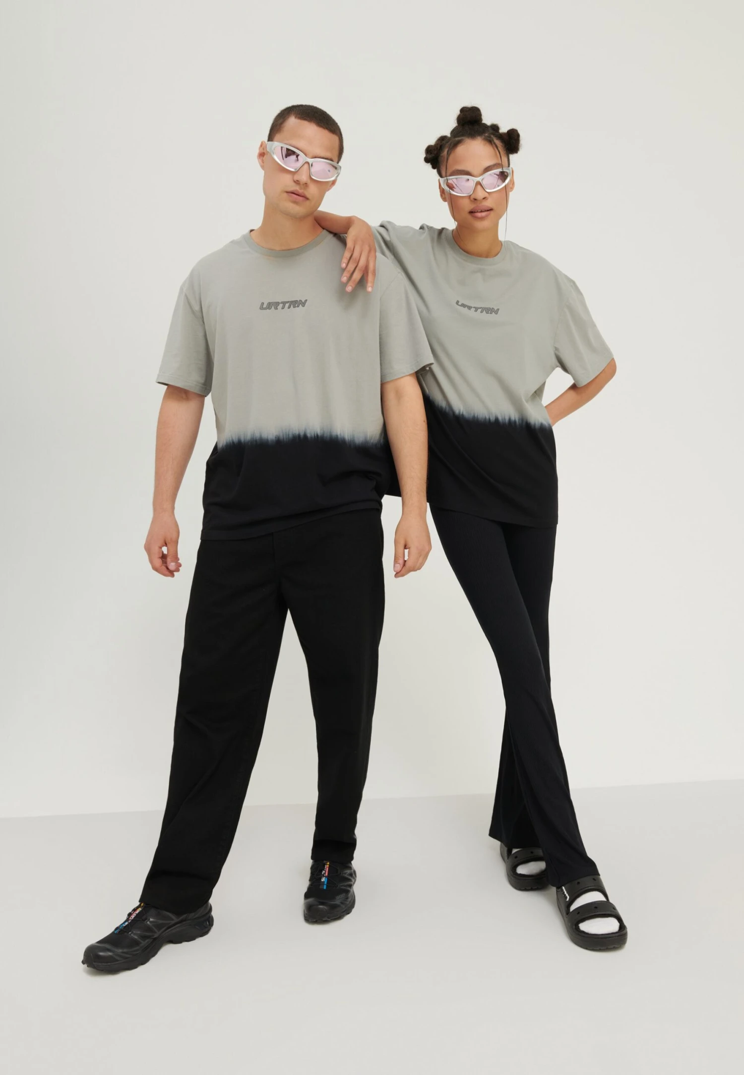 YOURTURN Unisex - T-Shirt Print - Grey 2 YOURTURN Unisex - T-Shirt Print - Grey - Afbeelding 2