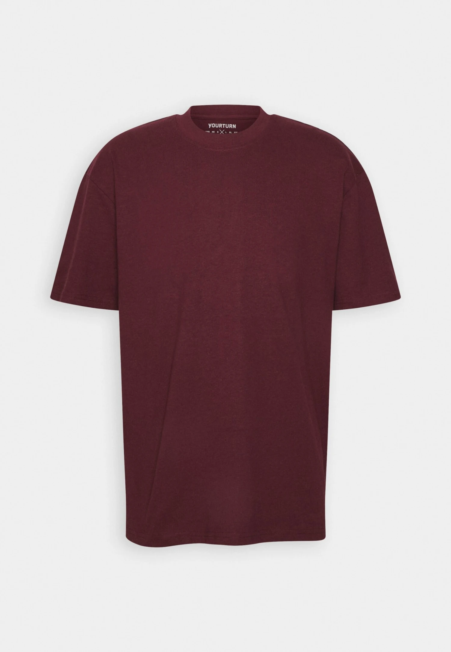 YOURTURN Unisex - T-Shirt Basic -Red 5 YOURTURN Unisex - T-Shirt Basic -Red - Afbeelding 5