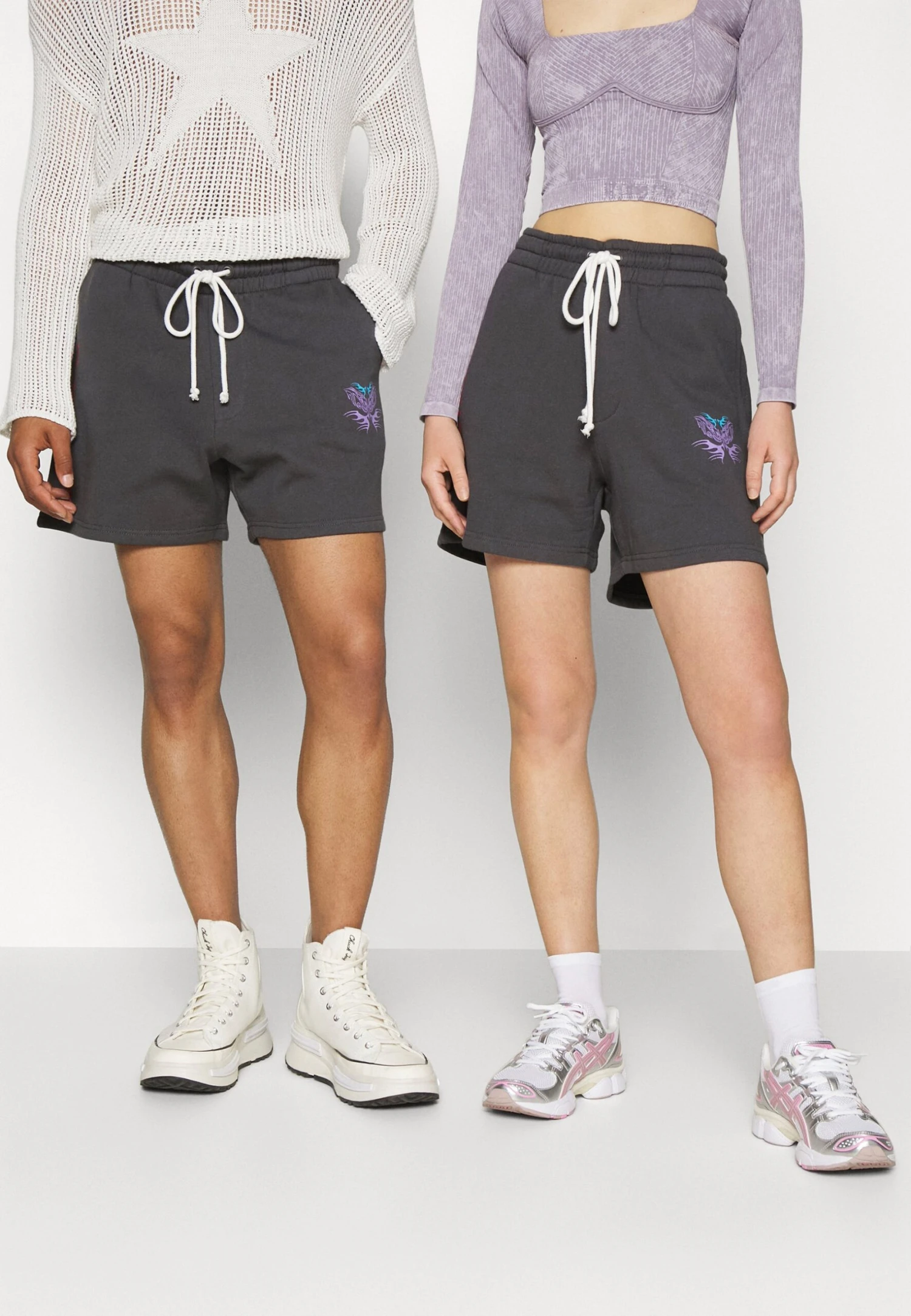 YOURTURN Graphic - Shorts - Dark Grey 1 YOURTURN Graphic - Shorts - Dark Grey