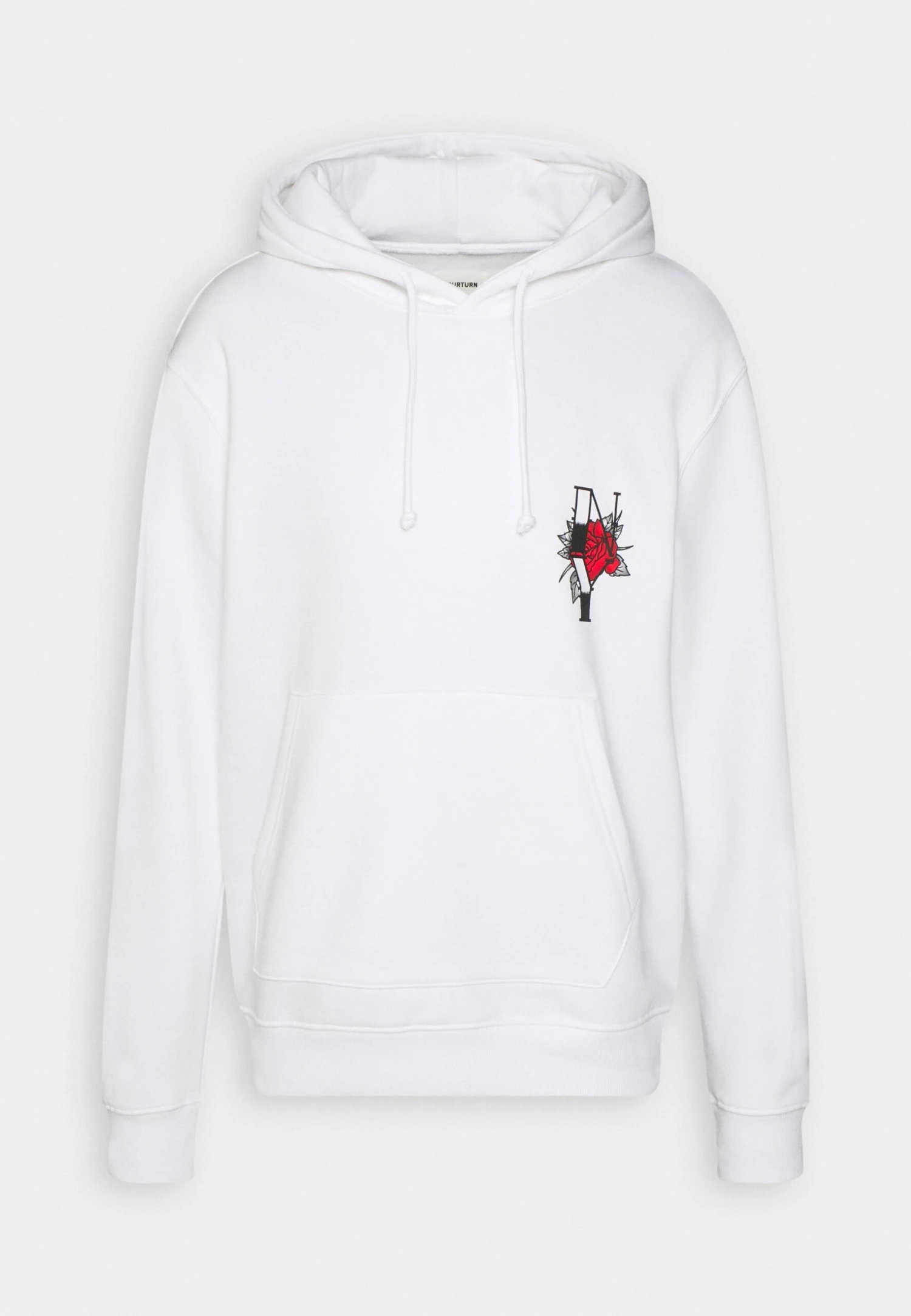 YOURTURN Unisex - Hoodie - White 4 YOURTURN Unisex - Hoodie - White - Afbeelding 4