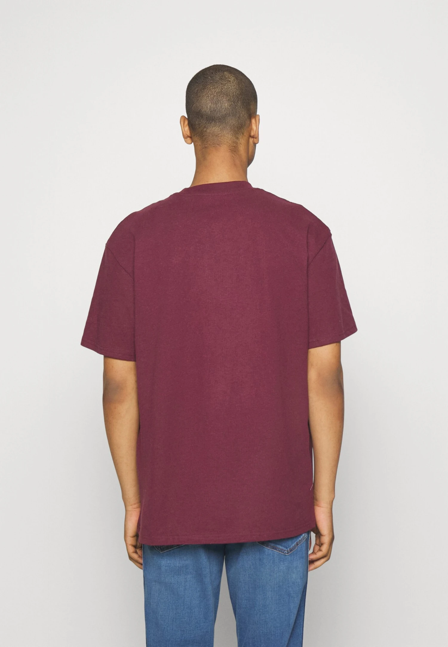 YOURTURN Unisex - T-Shirt Basic -Red 3 YOURTURN Unisex - T-Shirt Basic -Red - Afbeelding 3