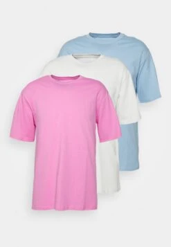 YOURTURN 3Pack Unisex - T-Shirt Basic - Light Blue/Grey/Pink 14 YOURTURN 3Pack Unisex - T-Shirt Basic - Light Blue/Grey/Pink -YOURTURN Verkoopwinkel 3af9a87d6a8f4b5799aeb97cf69ae6fc