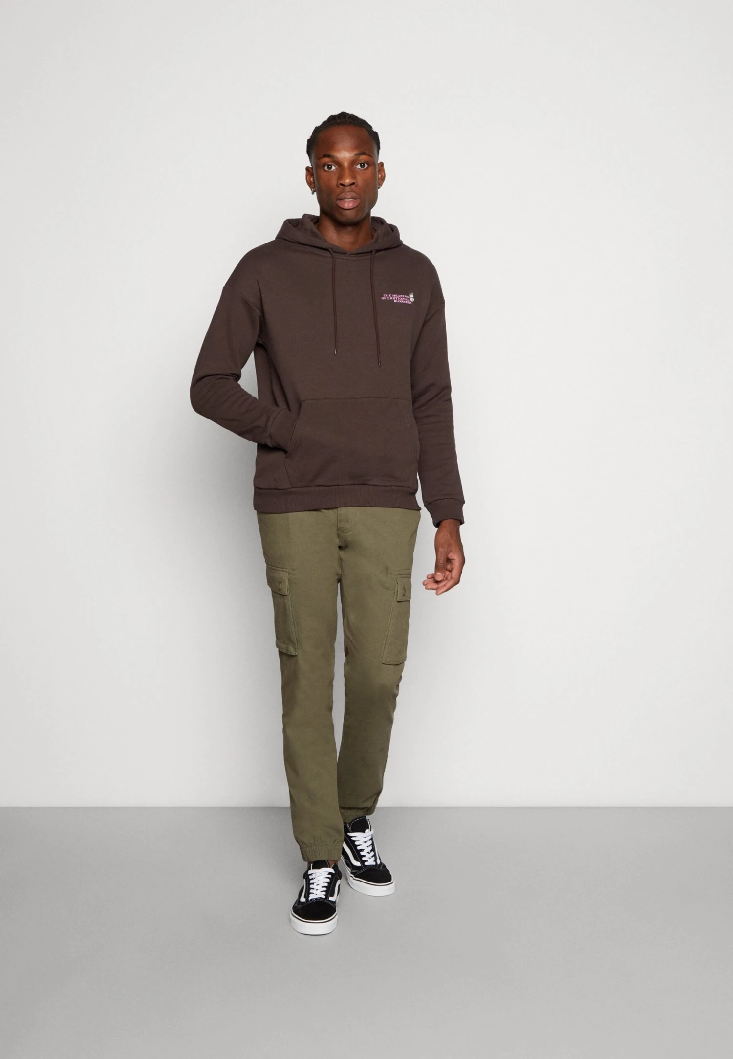 YOURTURN Hoodie- Sweater - Brown 2 YOURTURN Hoodie- Sweater - Brown - Afbeelding 2