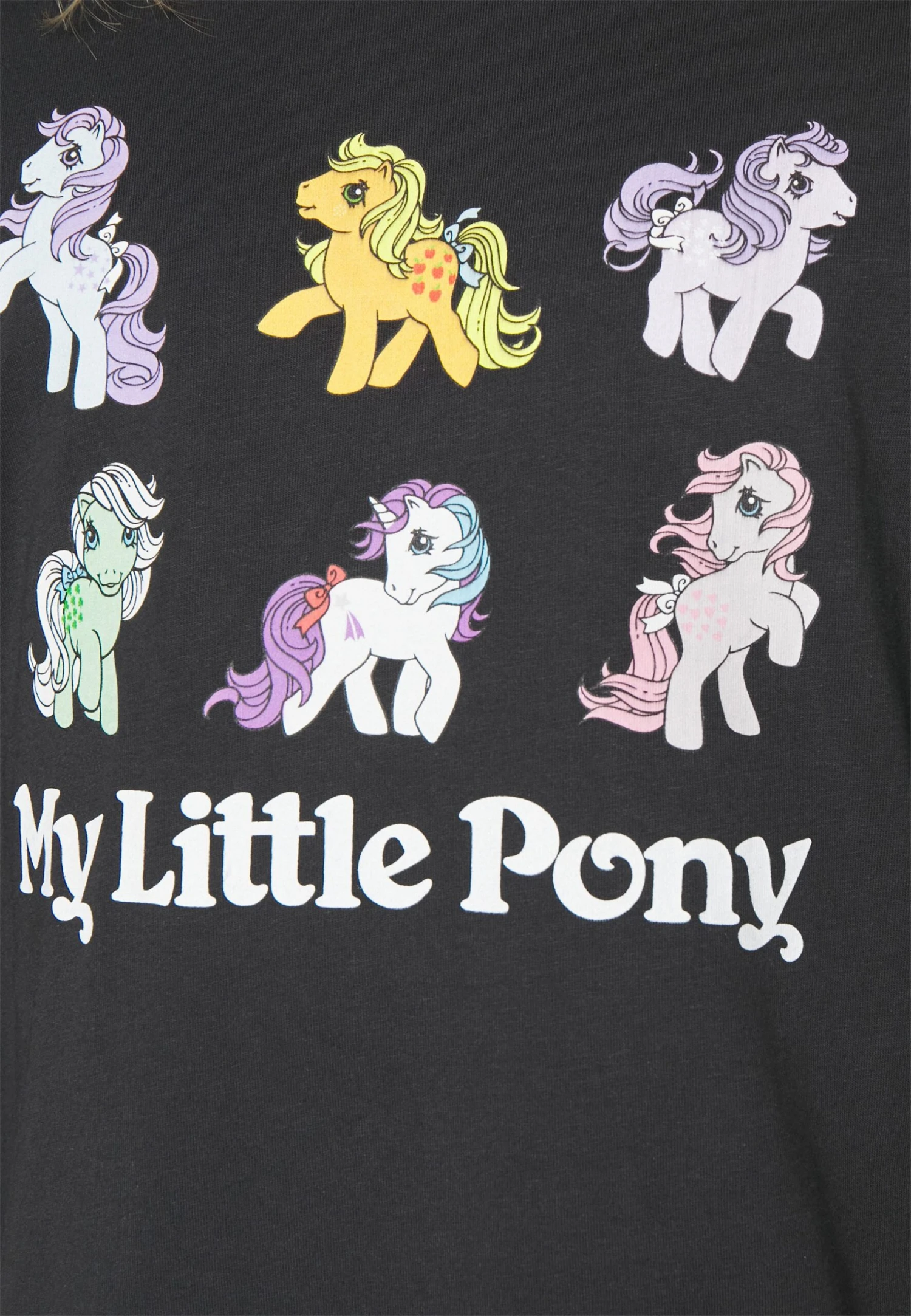 YOURTURN My Little Pony Unisex - T-Shirt Print - Black 6 YOURTURN My Little Pony Unisex - T-Shirt Print - Black - Afbeelding 6