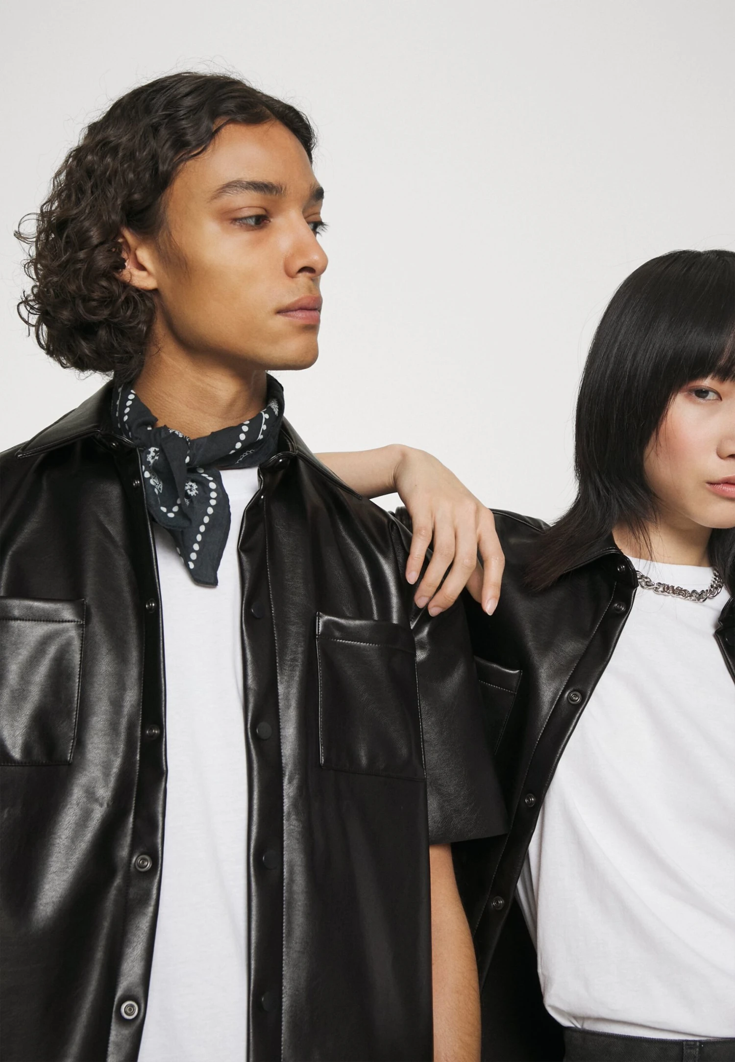 YOURTURN Unisex - Overhemdblouse - Black 6 YOURTURN Unisex - Overhemdblouse - Black - Afbeelding 6