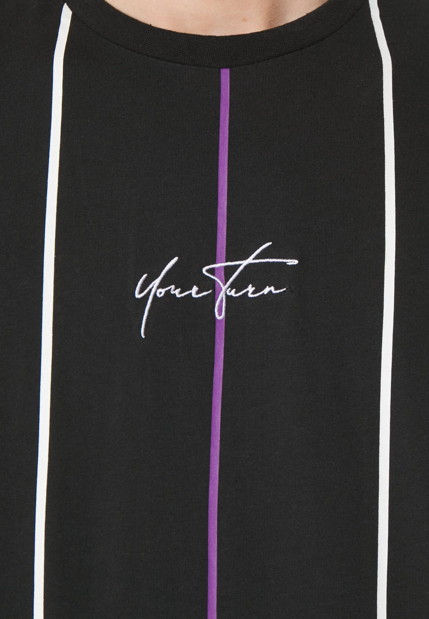 YOURTURN Unisex - T-Shirt Print - Purple 5 YOURTURN Unisex - T-Shirt Print - Purple - Afbeelding 5