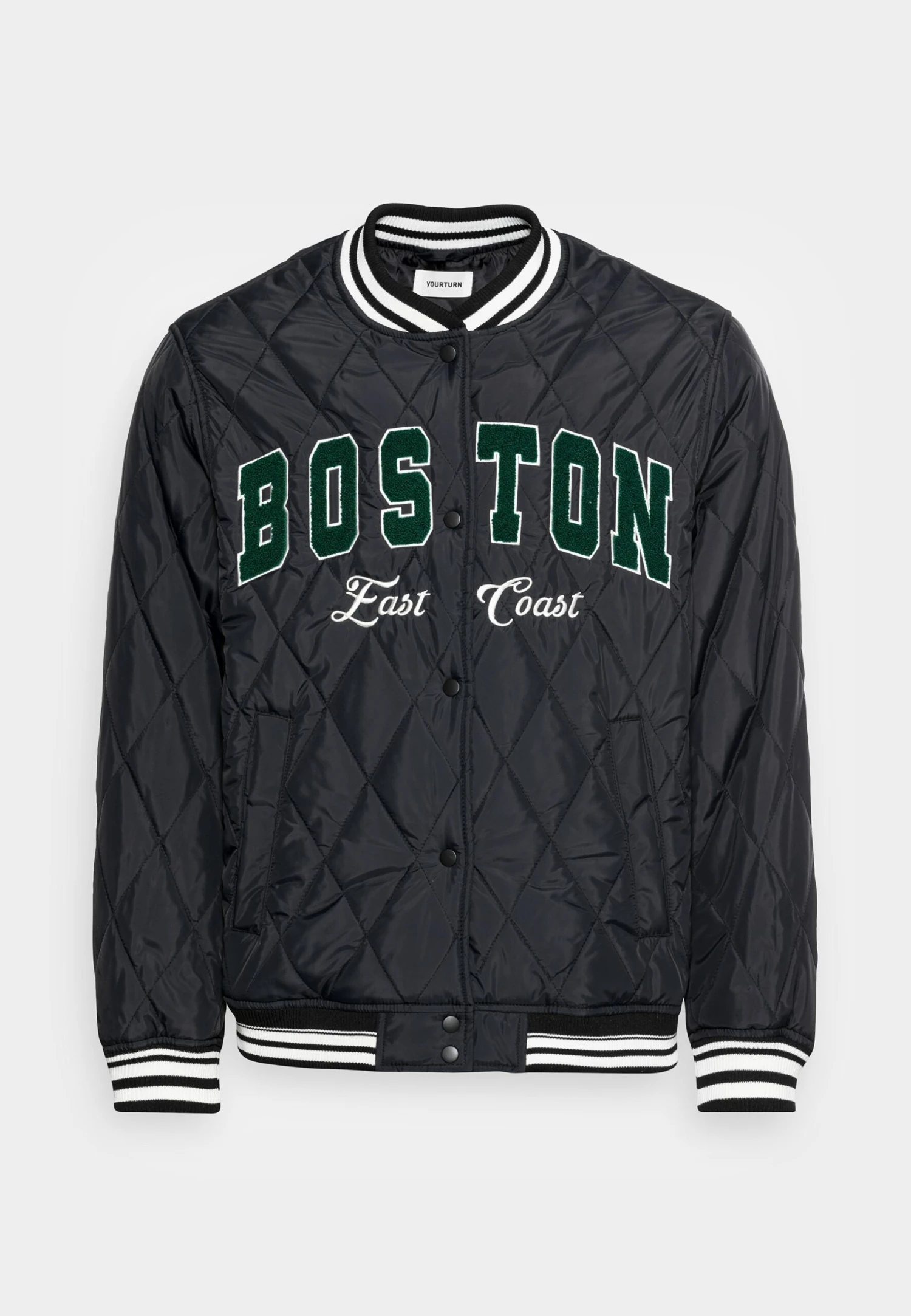 YOURTURN Unisex - Bomberjacks - Black 4 YOURTURN Unisex - Bomberjacks - Black - Afbeelding 4