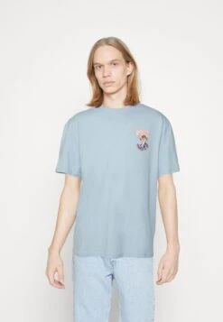 YOURTURN Unisex - T-Shirt Print - Blue