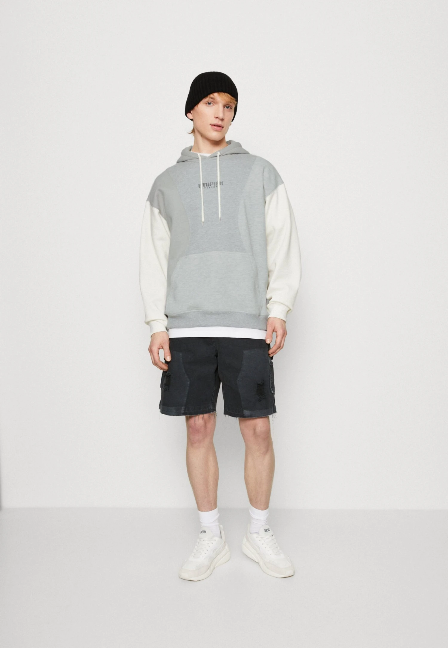 YOURTURN Unisex - Hoodie - Grey 2 YOURTURN Unisex - Hoodie - Grey - Afbeelding 2