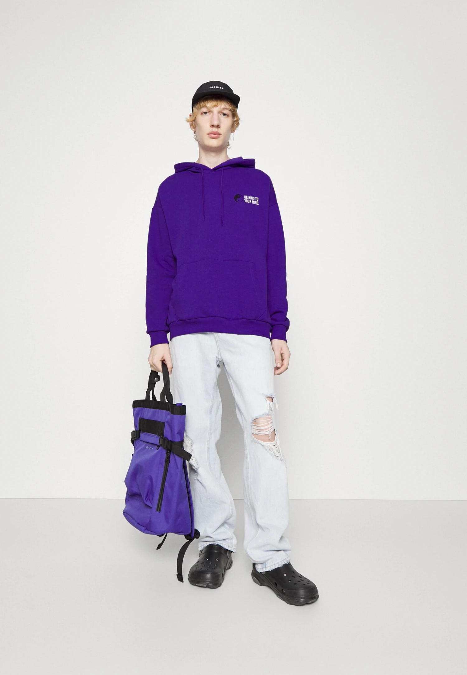 YOURTURN Kindness Hoodie - Sweater - Purple 2 YOURTURN Kindness Hoodie - Sweater - Purple - Afbeelding 2