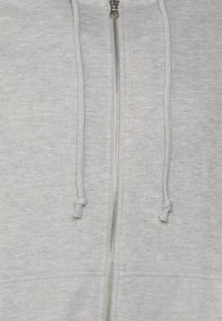 YOURTURN Relaxed Fit Unisex - Sweater Met Rits - Mottled Light Grey -YOURTURN Verkoopwinkel 5a35d308462344048edd717afcf6ff0b