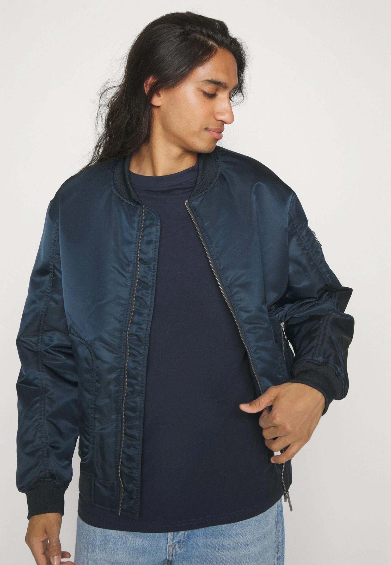 YOURTURN 3Pack Unisex - T-Shirt Basic - Olive, Beige, Dark Blue 6 YOURTURN 3Pack Unisex - T-Shirt Basic - Olive, Beige, Dark Blue - Afbeelding 6