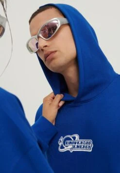 YOURTURN Unisex - Hoodie - Blue -YOURTURN Verkoopwinkel 612b197e73ff40d28c1668ae92ccad30