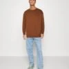 YOURTURN Unisex 2 Pack - Sweater - Dark Brown/Off-White