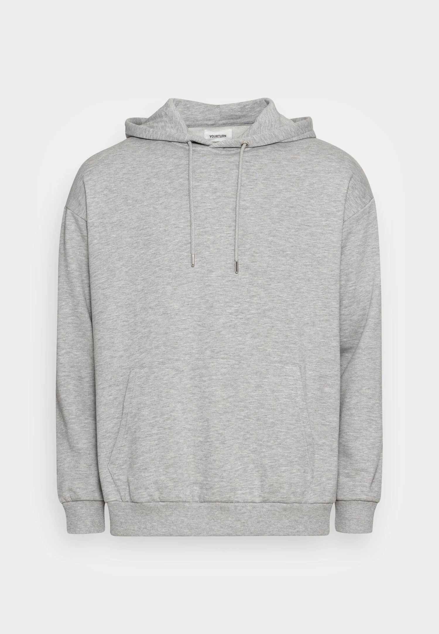 YOURTURN Unisex - Hoodie - Mottled Grey 1 YOURTURN Unisex - Hoodie - Mottled Grey