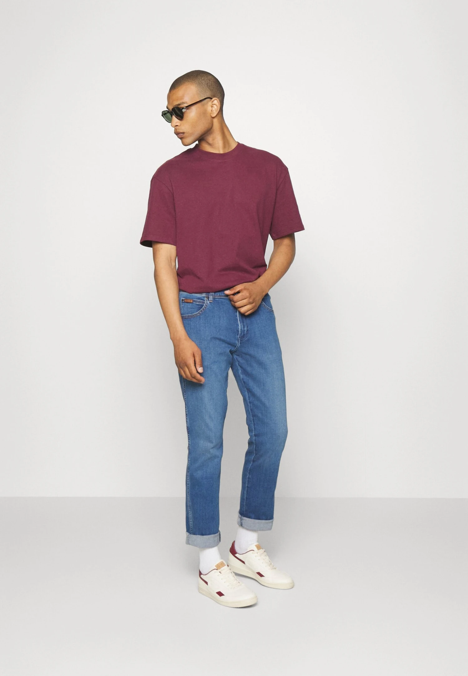 YOURTURN Unisex - T-Shirt Basic -Red 2 YOURTURN Unisex - T-Shirt Basic -Red - Afbeelding 2