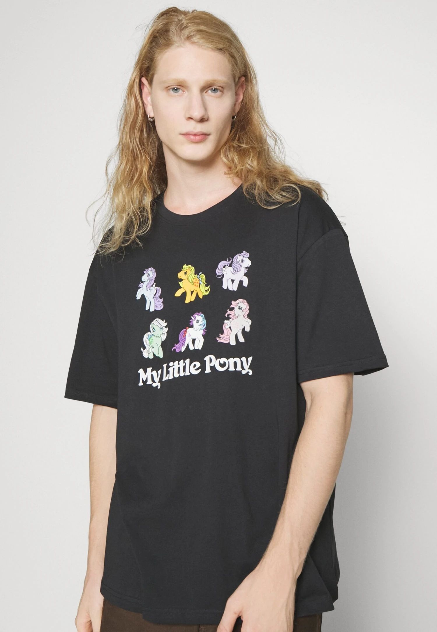 YOURTURN My Little Pony Unisex - T-Shirt Print - Black 4 YOURTURN My Little Pony Unisex - T-Shirt Print - Black - Afbeelding 4