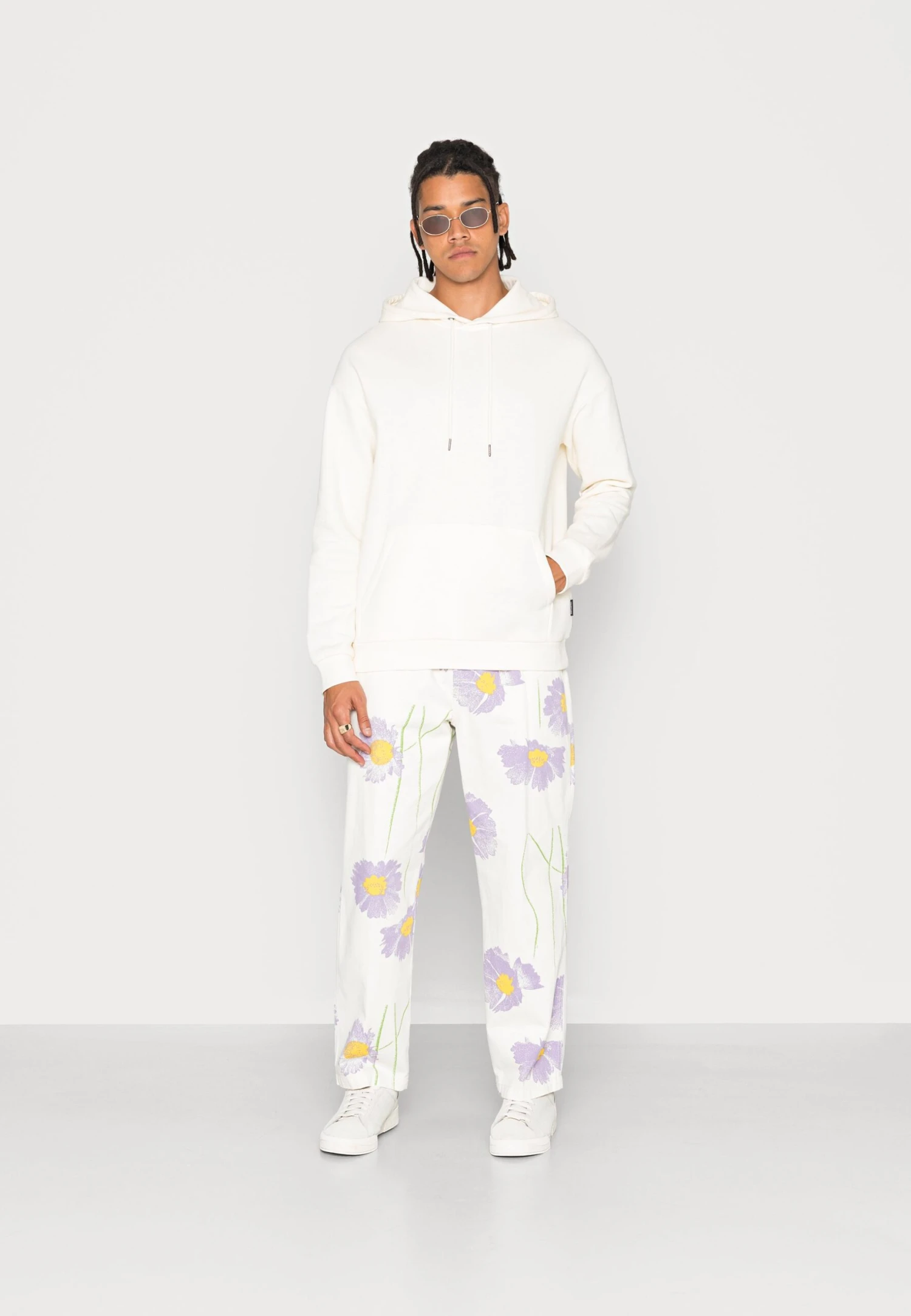 YOURTURN 2 Pack Unisex - Hoodie - Brown/Off White 1 YOURTURN 2 Pack Unisex - Hoodie - Brown/Off White