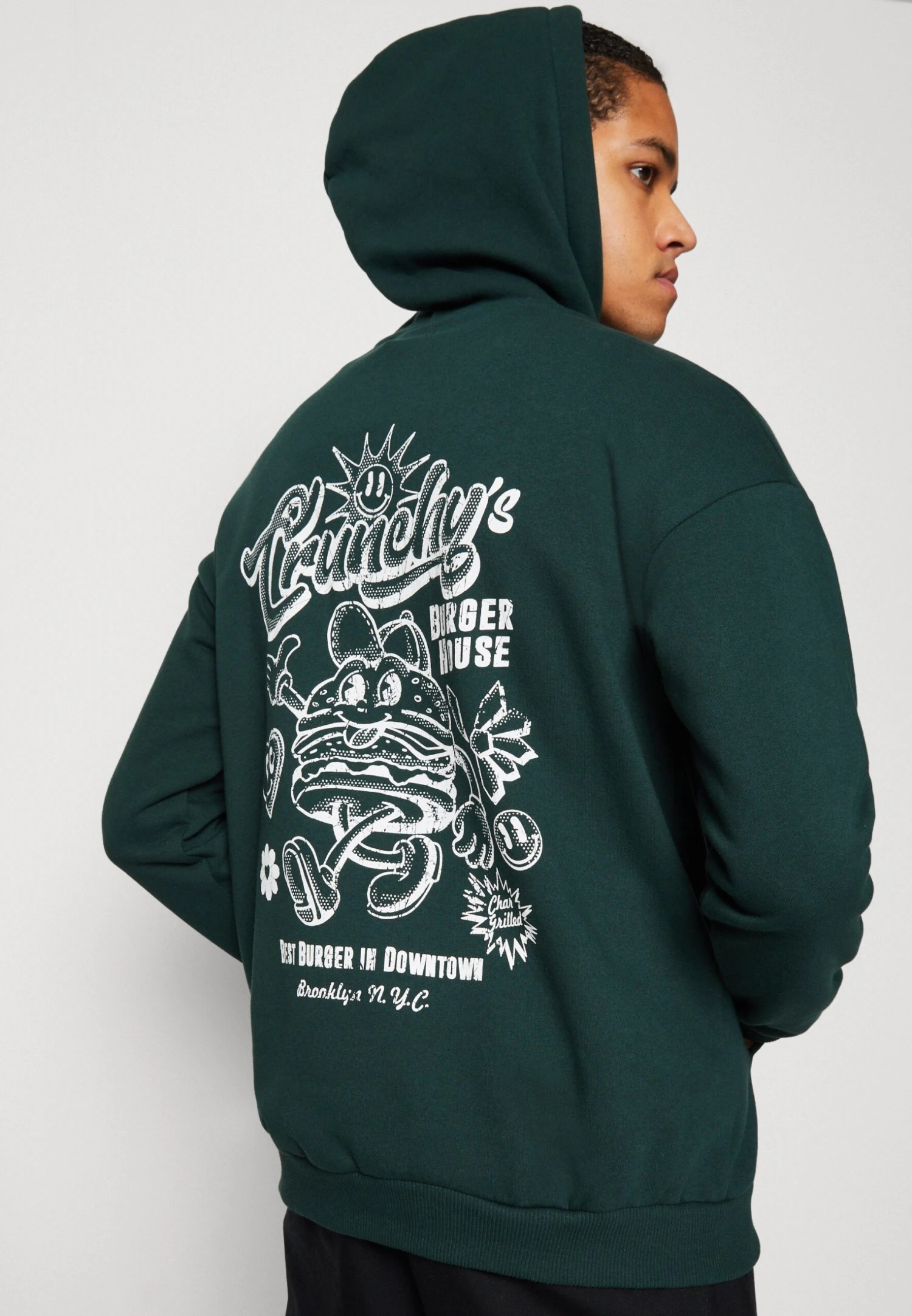 YOURTURN Unisex - Hoodie - Green 4 YOURTURN Unisex - Hoodie - Green - Afbeelding 4