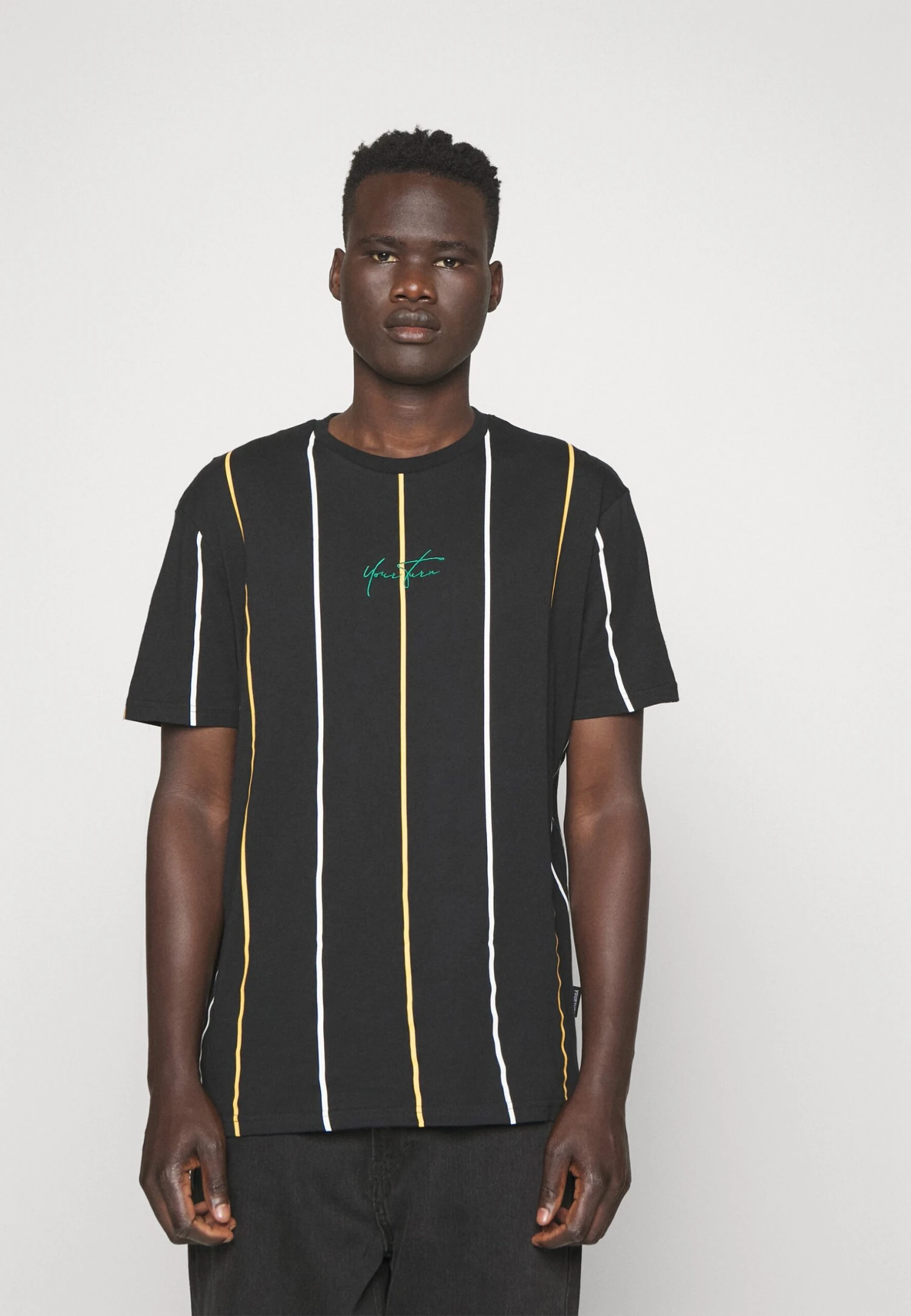 YOURTURN Unisex - T-Shirt Print - Black/White 1 YOURTURN Unisex - T-Shirt Print - Black/White