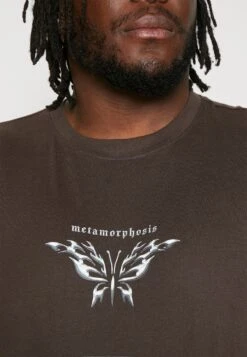 YOURTURN T-Shirt Print - Brown -YOURTURN Verkoopwinkel 7673a818b5884438a6f91f8b31d112e1