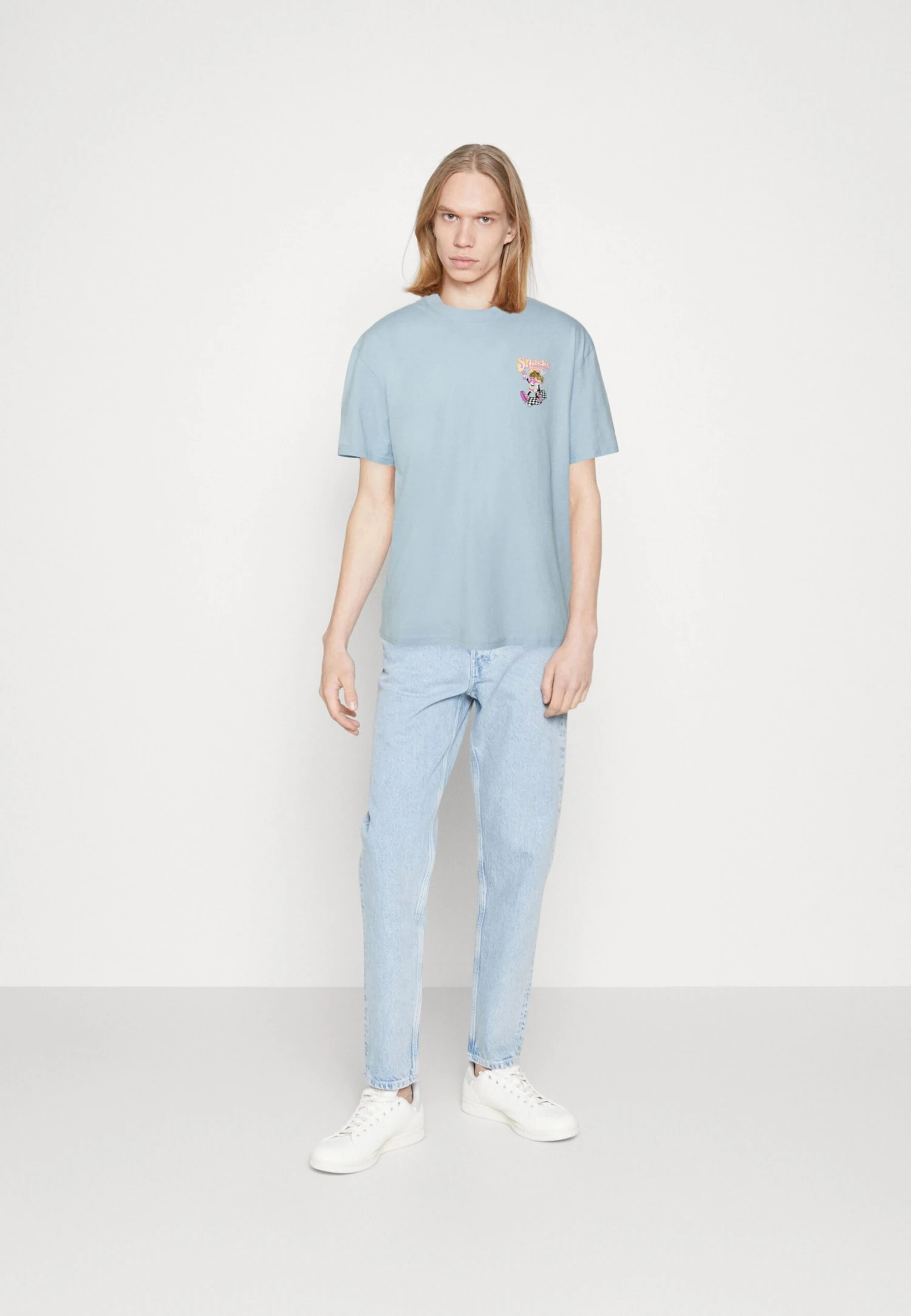 YOURTURN Unisex - T-Shirt Print - Blue 2 YOURTURN Unisex - T-Shirt Print - Blue - Afbeelding 2