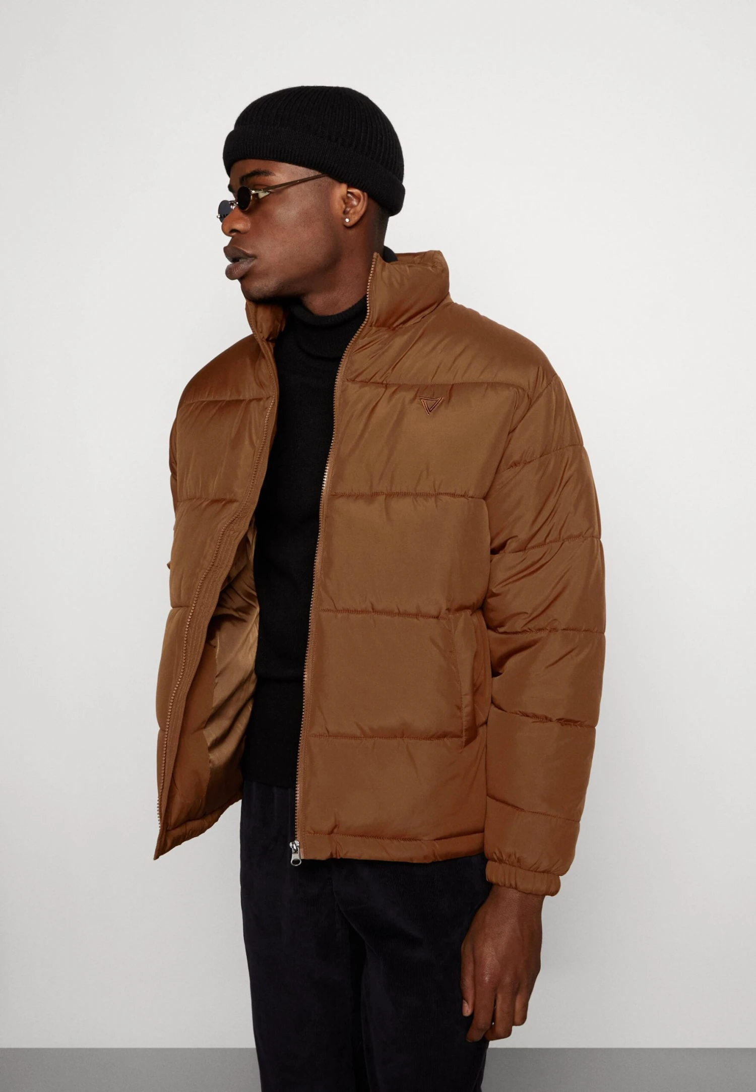 YOURTURN Oversize Puffer Jacket Unisex- Winterjas - Brown 4 YOURTURN Oversize Puffer Jacket Unisex- Winterjas - Brown - Afbeelding 4