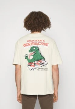 YOURTURN T-Shirt Print - Beige -YOURTURN Verkoopwinkel 7b38bd86cf4047c89b04b38203e05b1d