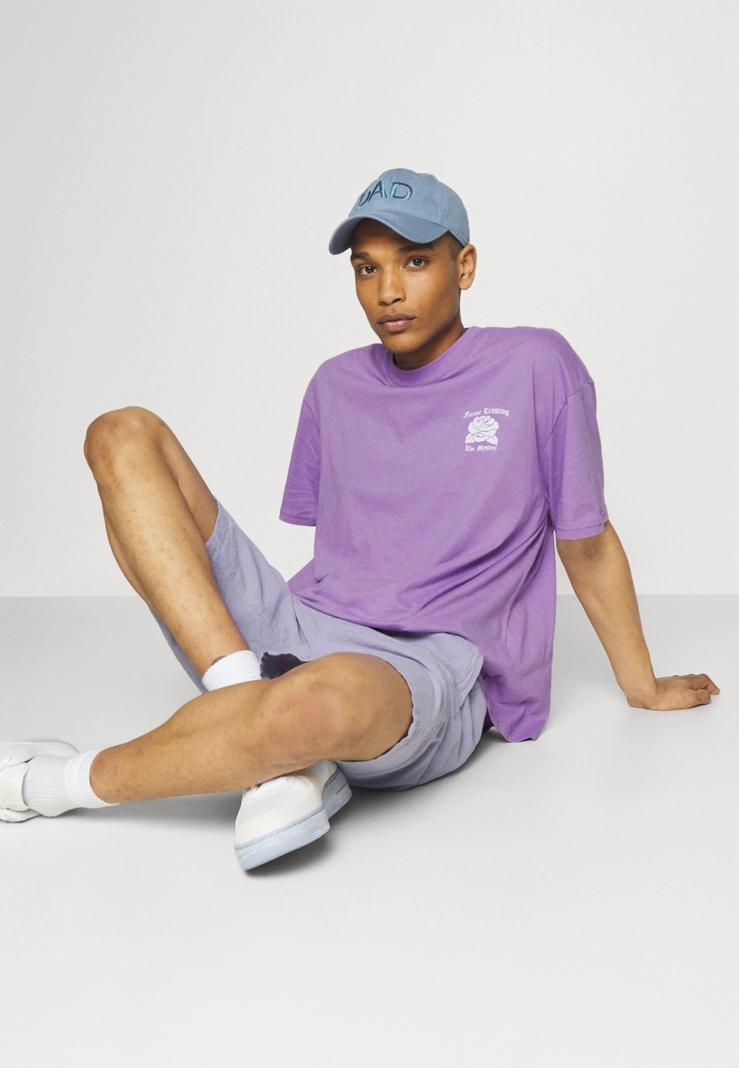 YOURTURN Unisex - T-Shirt Print - Lilac 5 YOURTURN Unisex - T-Shirt Print - Lilac - Afbeelding 5