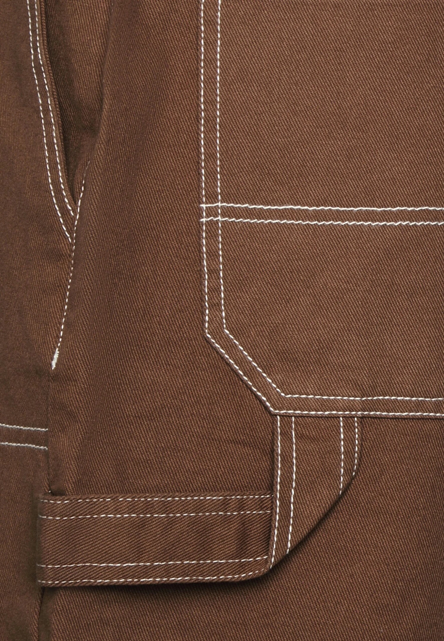 YOURTURN Unisex - Jeansshort - Brown 6 YOURTURN Unisex - Jeansshort - Brown - Afbeelding 6