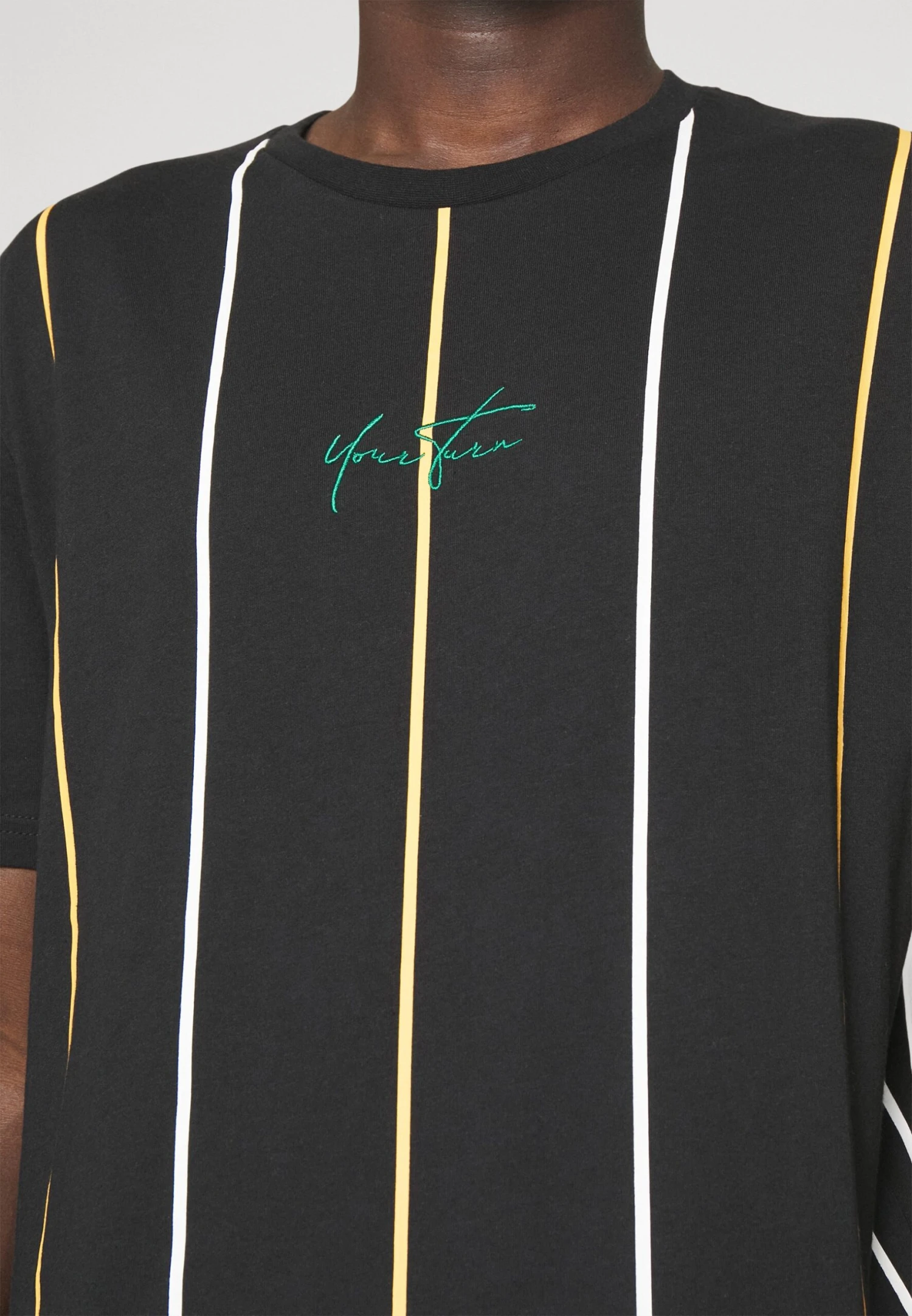 YOURTURN Unisex - T-Shirt Print - Black/White 6 YOURTURN Unisex - T-Shirt Print - Black/White - Afbeelding 6