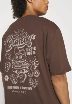 YOURTURN Unisex - T-Shirt Print - Brown 11 YOURTURN Unisex - T-Shirt Print - Brown -YOURTURN Verkoopwinkel 8764b1763a684112942c788a87e8df21